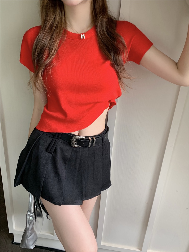 Áo Thun Tay Ngắn Thiết Kế Mới Thời Trang Mùa Hè Dành Cho Nữ