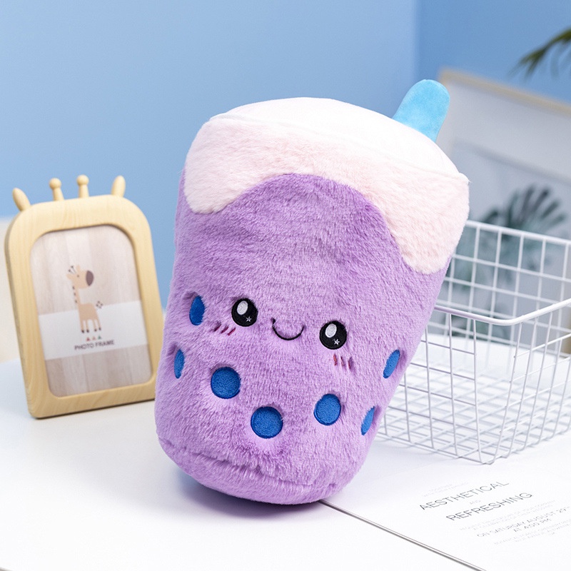 Búp Bê Nhồi Bông 17-46cm Hình Bánh Hamburger Khoai Tây Chiên / Nước Ép / Trà Sữa /