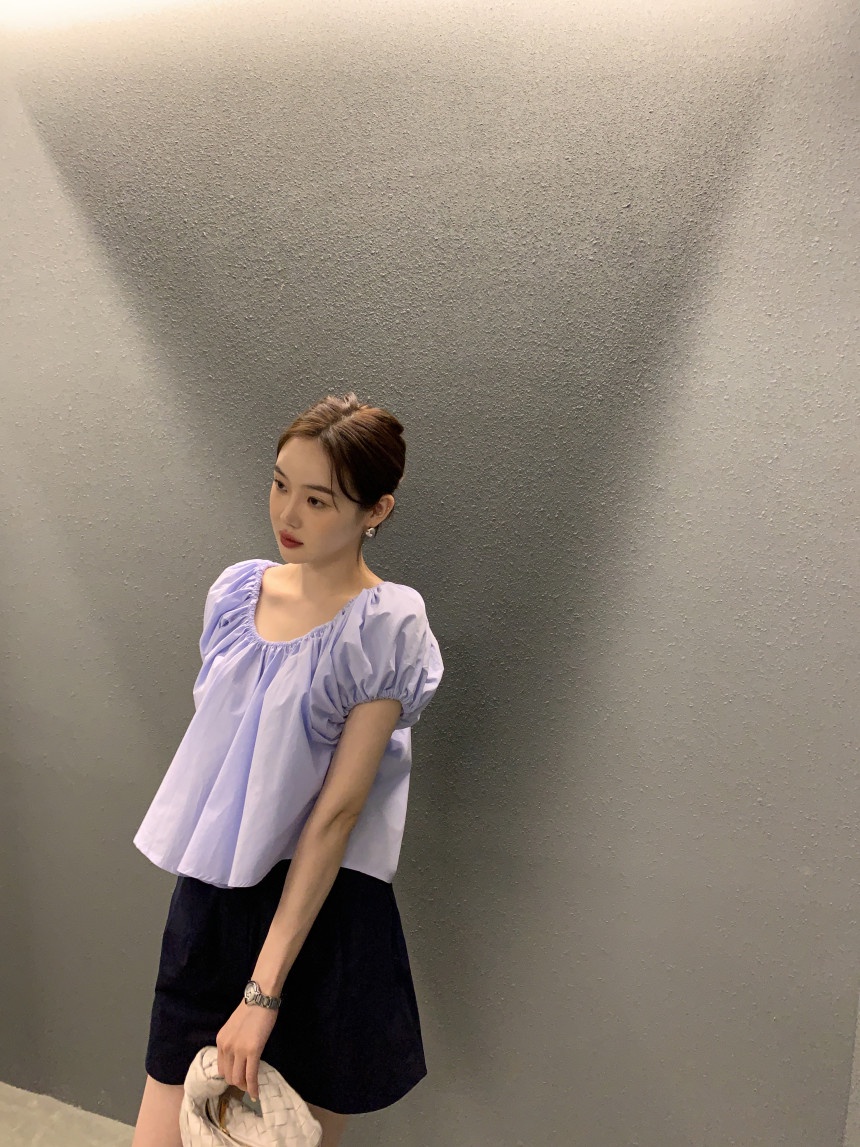 Áo Sơ Mi Ngắn Tay Phong Cách Hàn Quốc Cơ Bản Thời Trang Mùa Hè 65251