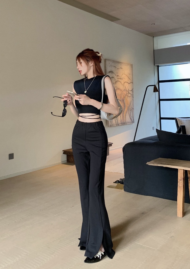 Quần Dài Lưng Thun Xẻ Tà Thời Trang Mùa Hè 64919