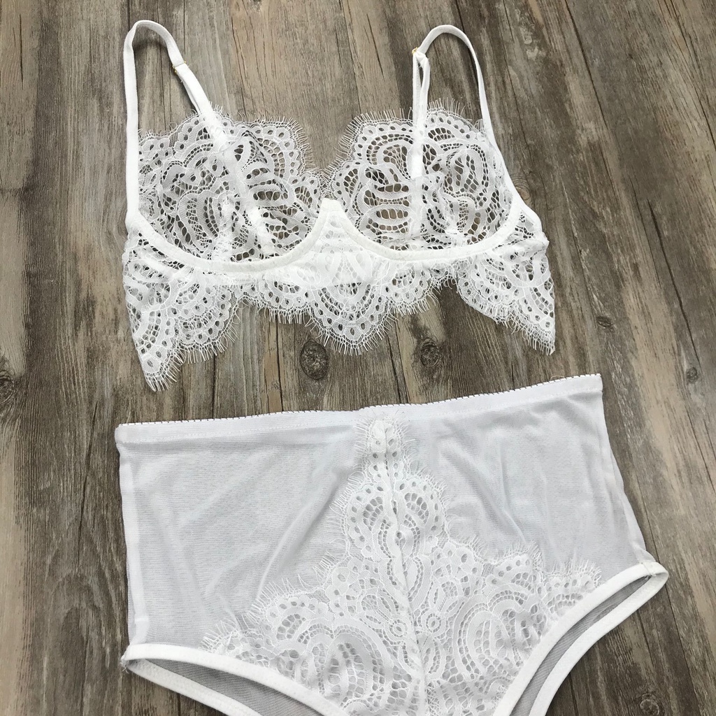 Quần Lót Ren Hoa Lưng Cao Thiết Kế Quyến Rũ Cho Phái Nữ