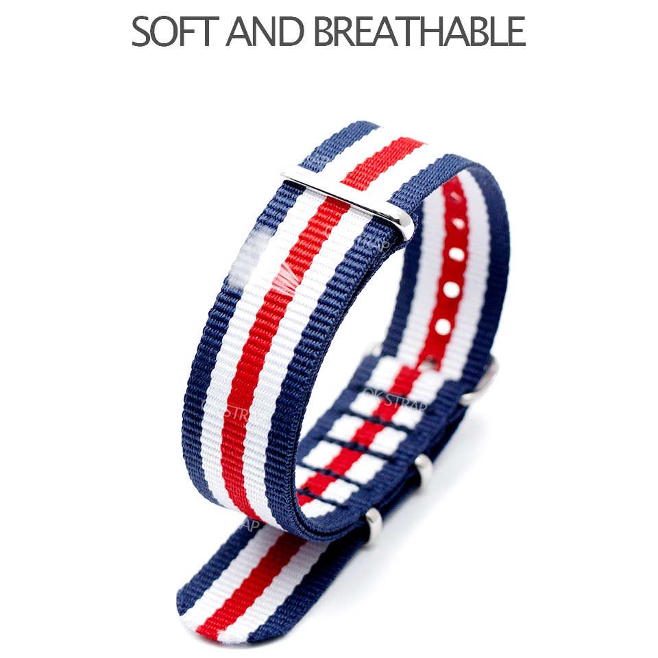 Dây đeo Đối với Đồng hồ Garmin /Đồng hồ Samsung Galaxy/Đồng hồ Huawei /Đồng hồ Amazfit Dây đồng hồ thông minh dây đồng hồ vải Dây đồng hồ 20mm 22mm 18mm