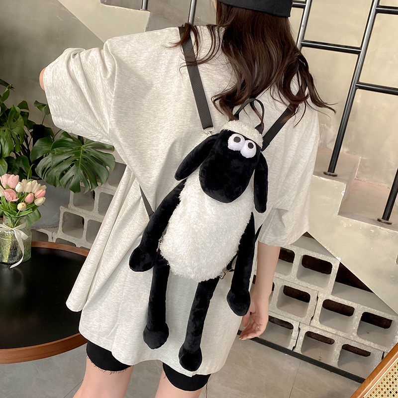 Balo Lông Cừu Cỡ Lớn Thời Trang Trẻ Trung