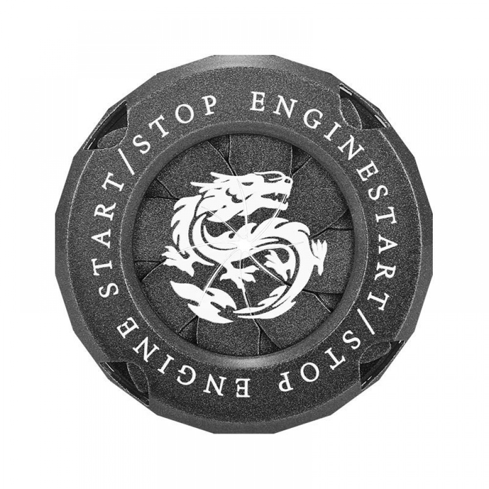 Evil smiley / skeleton onekey start stop nút che nội thất ô tô công tắc khởi động nắp bảo vệ vòng khởi động xe máy