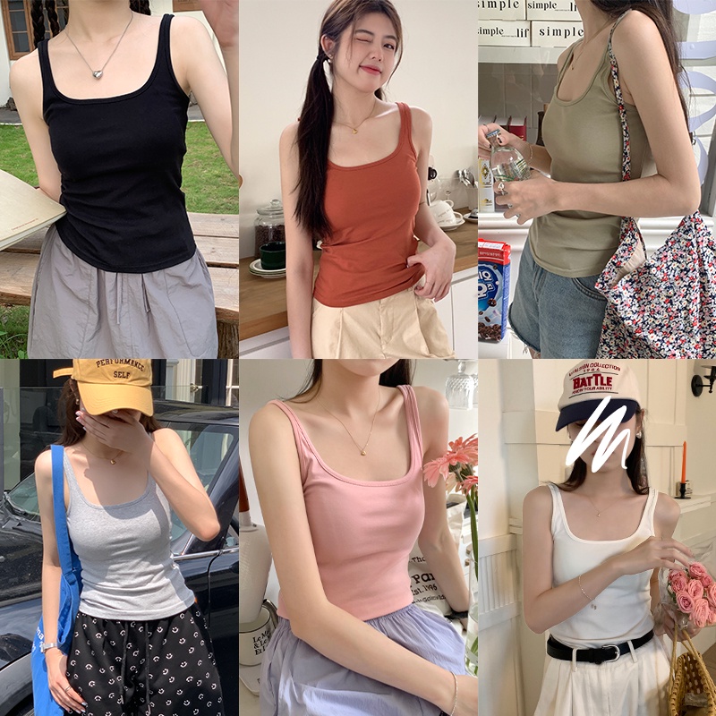 Áo Lót Ngực Cổ Vuông Co Giãn Thời Trang 64107