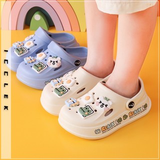 Dép crocs bánh mì ICCLEK 32zDDX072605 thoải mái cho nữ