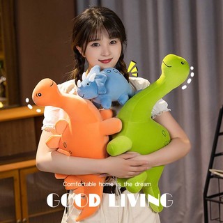 Dinosaur plush toy long-necked dinosaur stuffed animal pillow for kids and babies nhân vật đồng hành ngủ mềm mại và âu yếm)