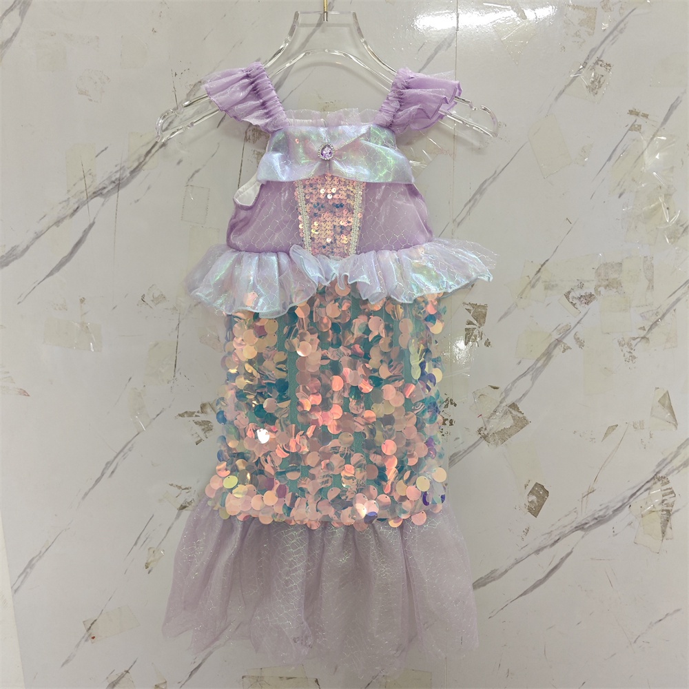 Đầm Hóa Trang Nàng Tiên Cá Ariel Cho Bé Gái