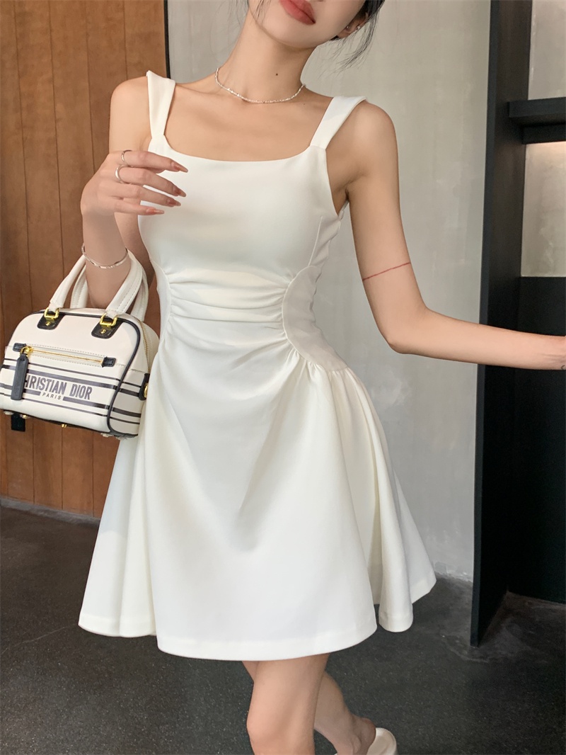 Đầm Không Tay Dáng Ôm Màu Sắc Đơn Giản 64985