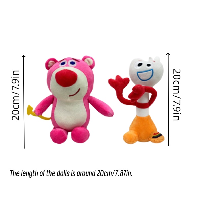 Búp Bê Nhồi Bông Hình Forky Lotso Trong Toy Story 20cm