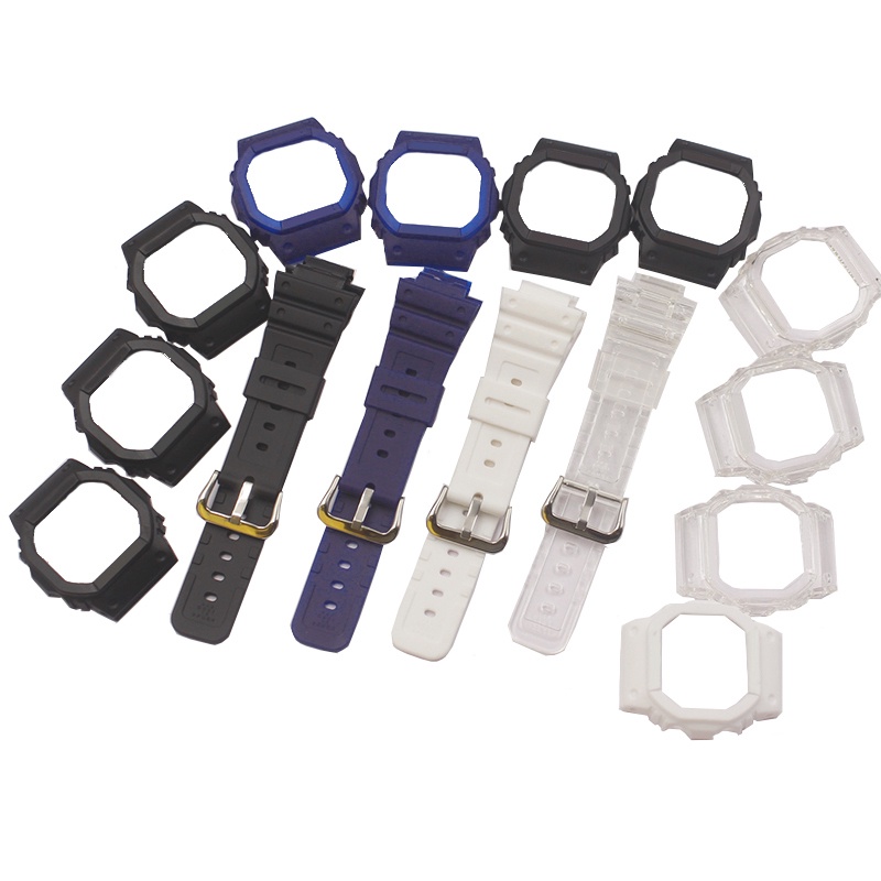 Dây Đeo Nhựa Cho Đồng Hồ Casio DW-5600 / DW5025 / GW5000 Casio DW-5600 GW-5000 YIFILM