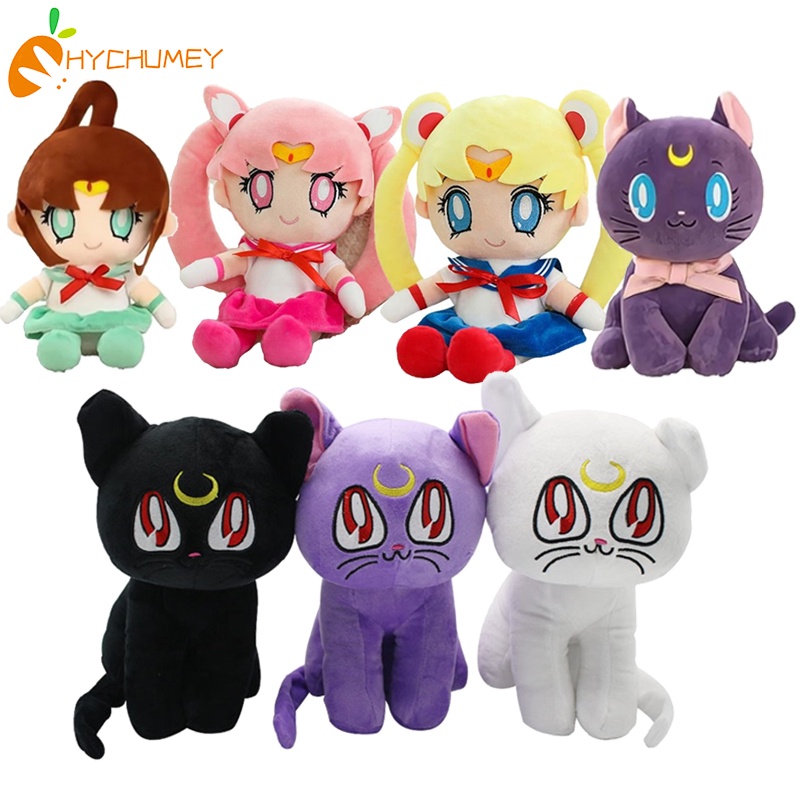 HYC Humey Đồ chơi nhồi bông Hình Mèo MakotoKino Luna Đáng Yêu Cho Bé 25-60cm