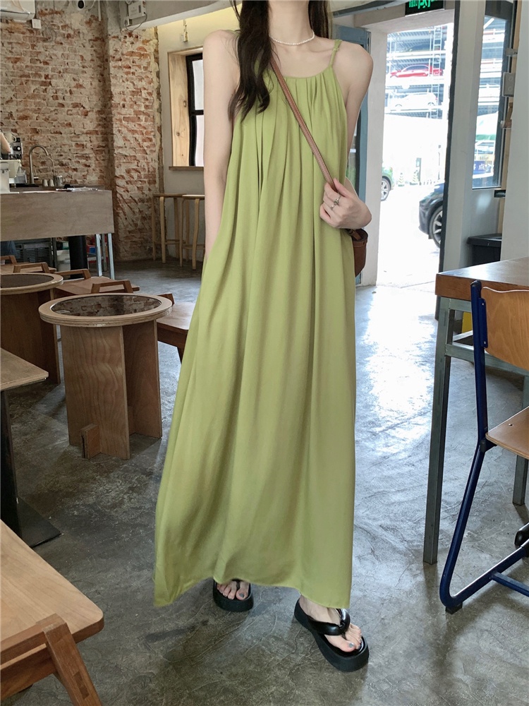 Đầm Dài Hai Dây Thời Trang Mùa Hè 63951