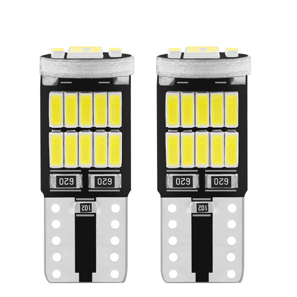 Bộ 10 Đèn Led W5W T10 4014 Smd 6000K 168 194 Led 5W5 Siêu Sáng Cho Xe Hơi