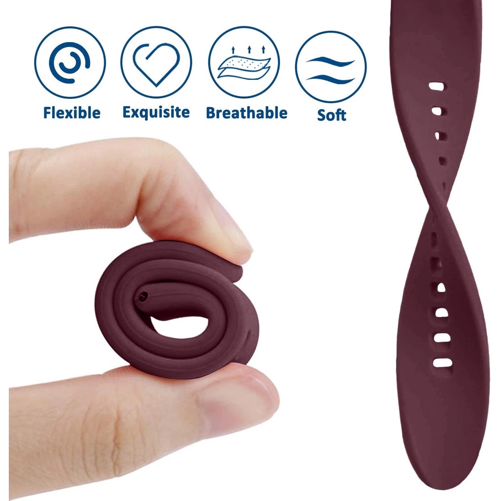 Dây Silicone Thay Thế Cho ĐồNg Hồ Huawei GT3 GT 3 42mm 46mm