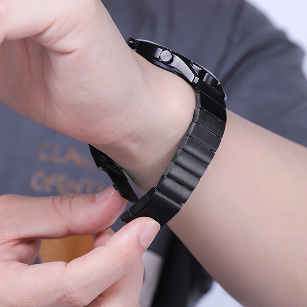 Dây Đeo Inox Khóa Nam Châm Cho Đồng Hồ Thông Minh Xiaomi watch S1 S1 S2 S1 Pro 22mm