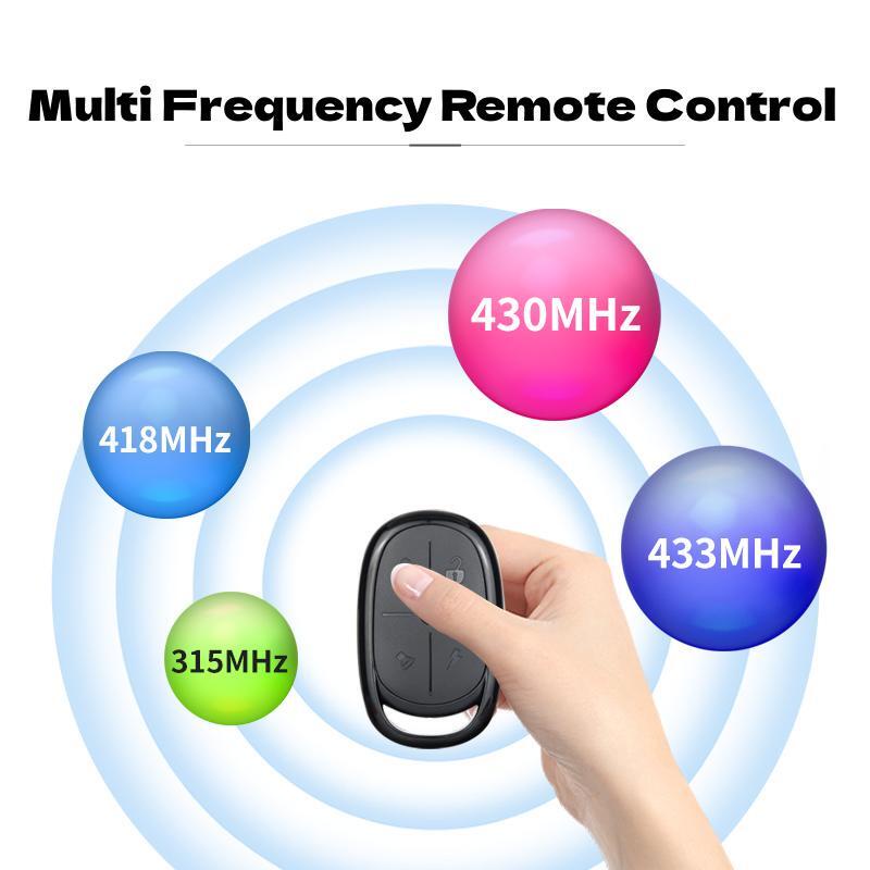 Điều Khiển Từ Xa 433 315 430 418 Mhz Đa Tần Số Cho Đèn Báo Động An Ninh