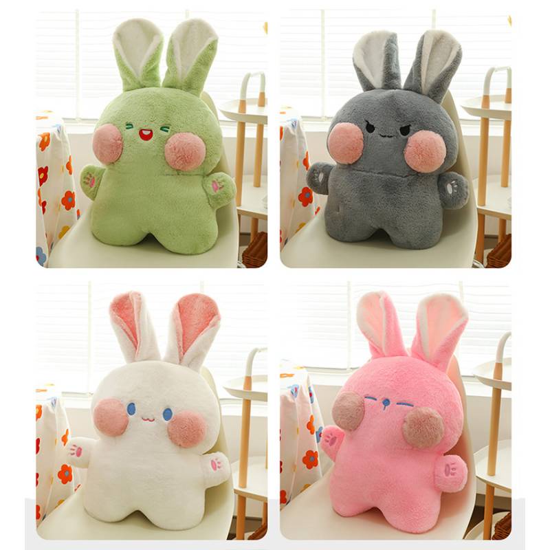 Thỏ Nhồi Bông Nhiều Kích Cỡ Màu Sắc Đáng Yêu