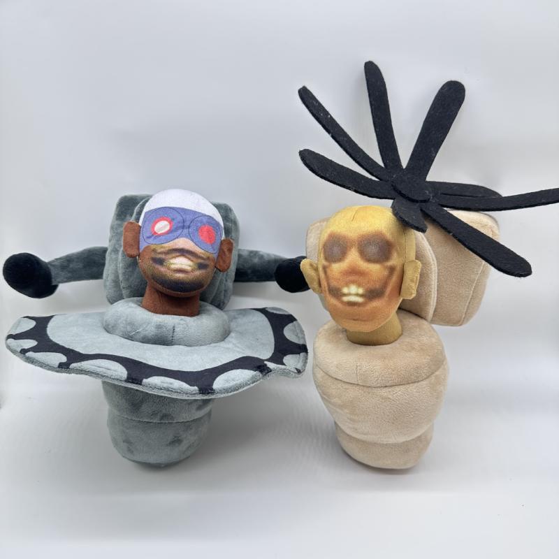 31cm skibidi toilet đồ chơi sang trọng búp bê nhồi bông trò chơi prop trang trí nhà vui nhộn trẻ em người lớn người hâm mộ quà tặng sinh nhật