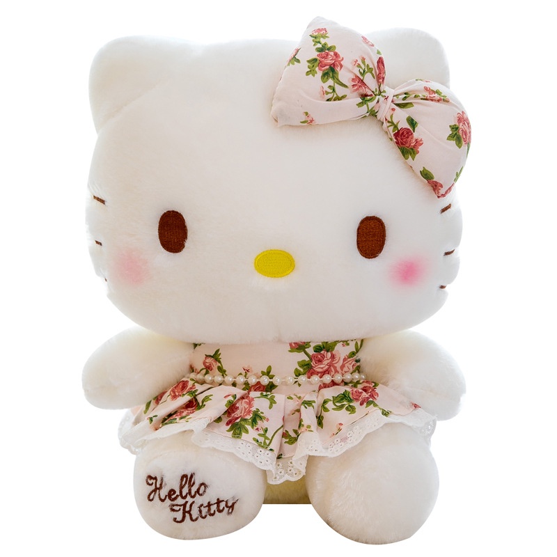 Đồ chơi nhồi bông Hình Mèo Hello kitty Đáng Yêu
