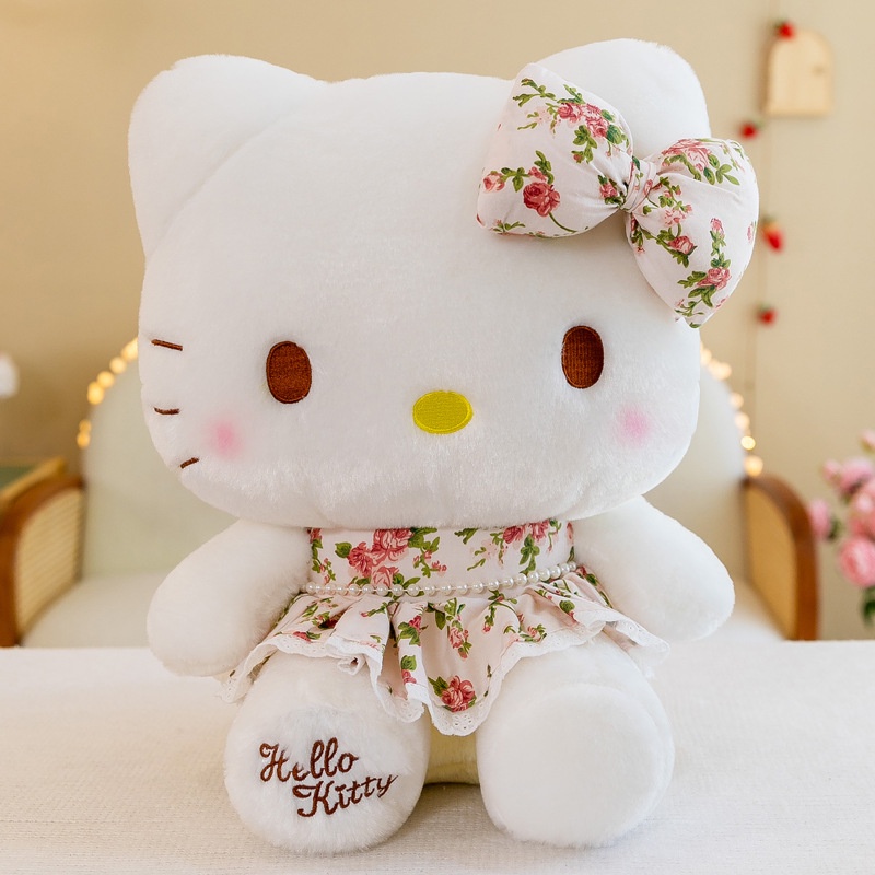 Đồ chơi nhồi bông Hình Mèo Hello kitty Đáng Yêu
