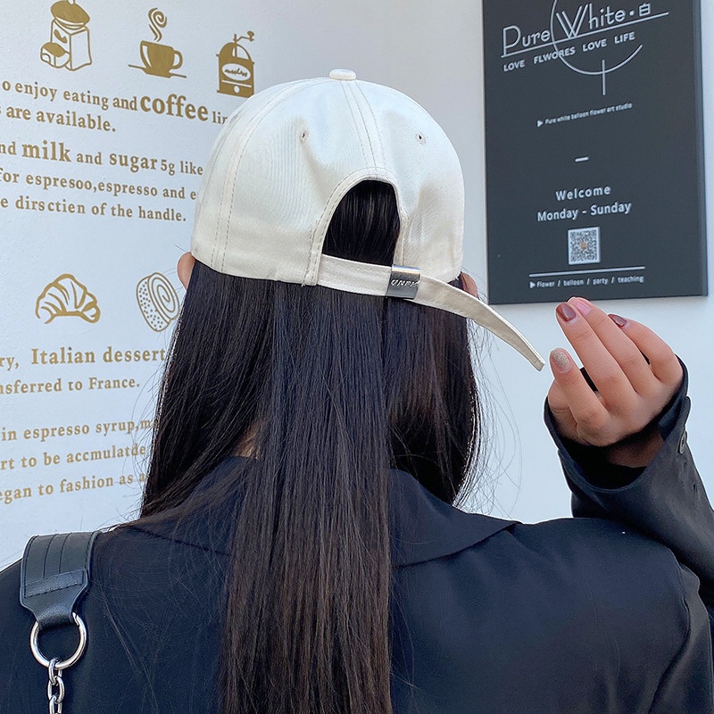 Mũ Lưỡi Trai Cotton Mềm Thoáng Khí Thêu Chữ Phong Cách Thể Thao Thời Trang Mùa Hè Cho Nam Và Nữ