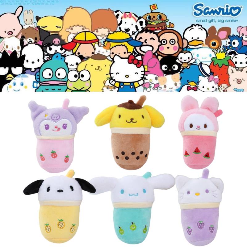 Móc Khóa Hình Ly Trà Sữa Bằng pp cotton Dễ Thương Màu Sắc