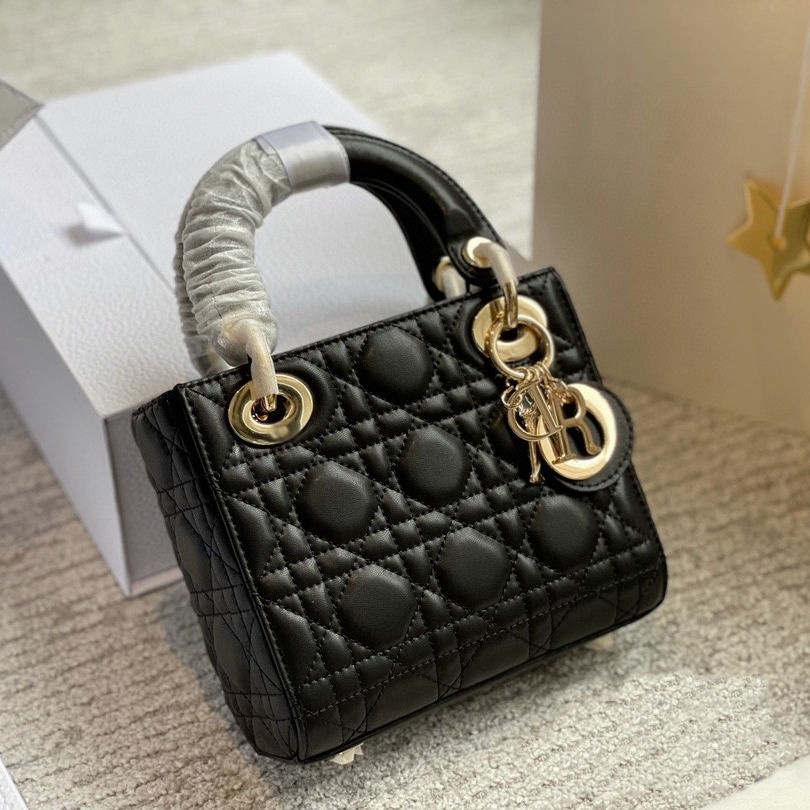 Túi Nữ Ba Lưới Túi Diana Mới Nhỏ Ck Dây Xích Hình Thoi Túi Đeo Vai Messenger Xu Hướng