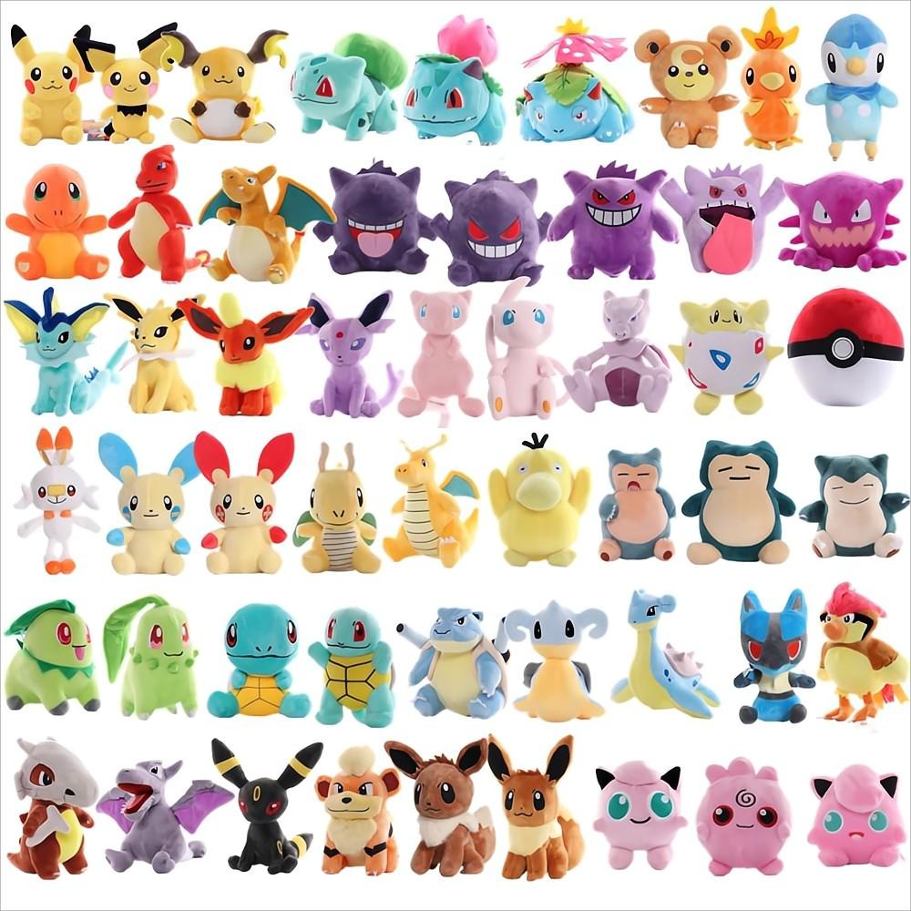 Đồ chơi nhồi bông 50 Kiểu Dáng Pokemon Mew Lucario Eevee Charmander Mewtwo