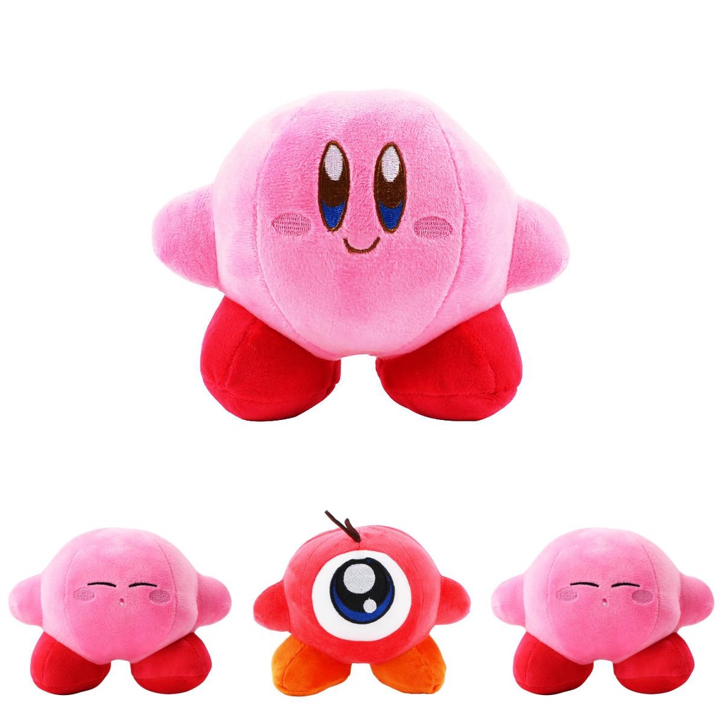 Thú Nhồi Bông Hình Nhân Vật Kirby Mềm Mại Trang Trí Nhà Cửa