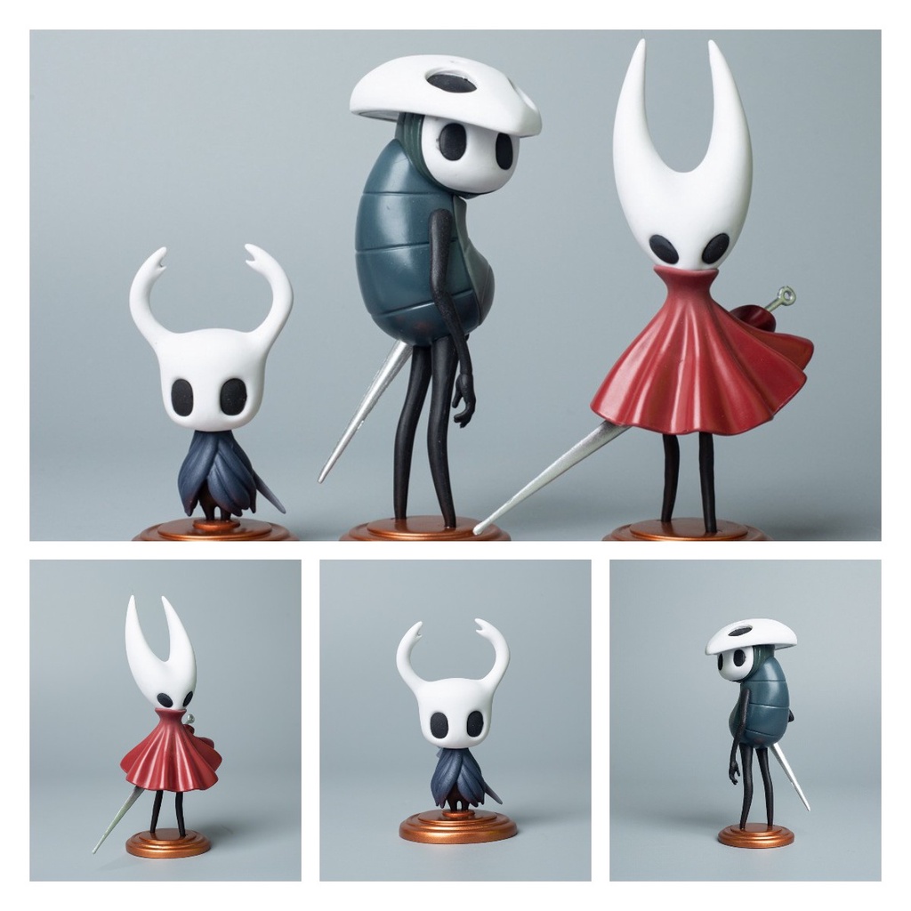 Bộ 3 Mô Hình Nhân Vật Game Hornet Quirrel The Knight