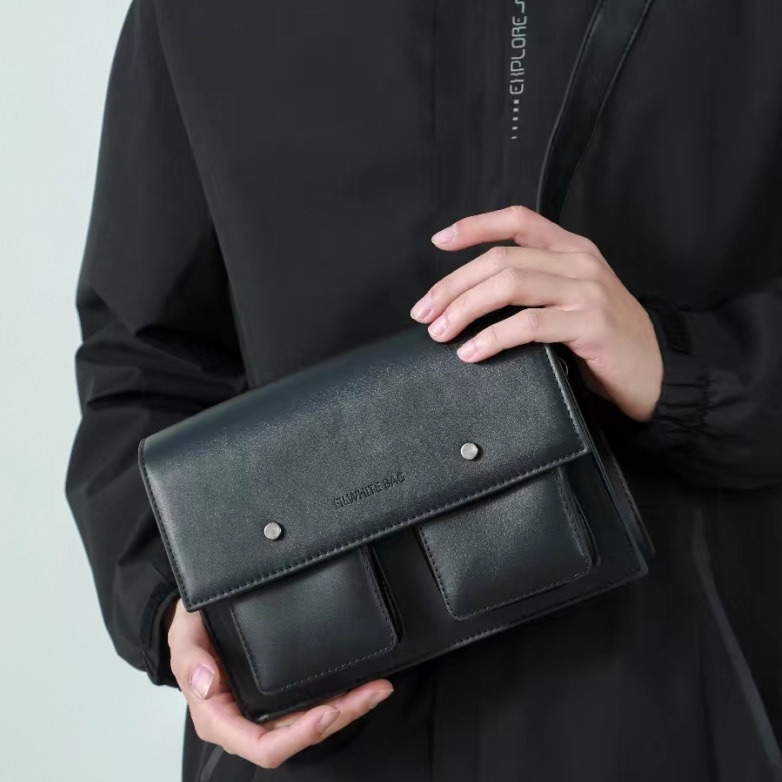 JINRU Túi đeo chéo Da nam Túi Thời Trang 2023 NEW K92U0AF