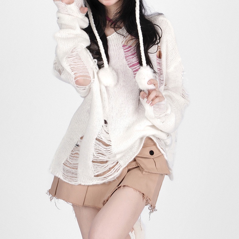 KIKONEY SHOP Áo Len croptop áo tingoan áo nữ kiểu 2023 New Style A21K0H2 null