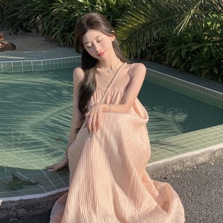 Đầm Dây Mỏng Thanh Lịch Thời Trang Cho Nữ