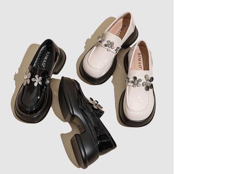 𝐘𝐮𝐬𝐡𝐨𝐩 Mary Jane giày da nhỏ Xuân Thu nữ khí chất kiểu Pháp mới nhất thời trang đế dày phong cách Anh