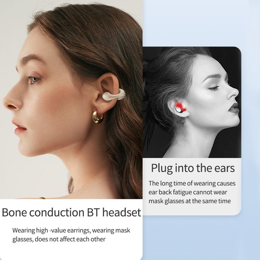Tai Nghe Đeo Vành Tai Bluetooth Không Dây Mini Phong Cách Thể Thao