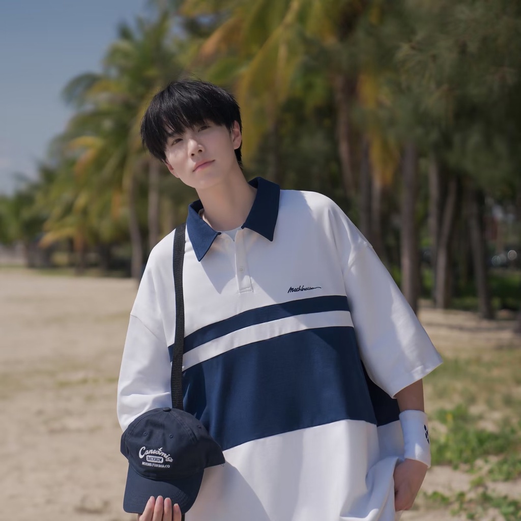 Áo Thun polo Tay Ngắn Phong Cách Preppy Độc Đáo Thời Trang Mùa Hè Cho Nữ