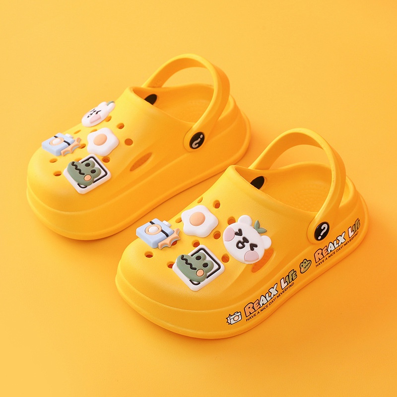 Dép crocs bánh mì ICCLEK 32zDDX072605 thoải mái cho nữ