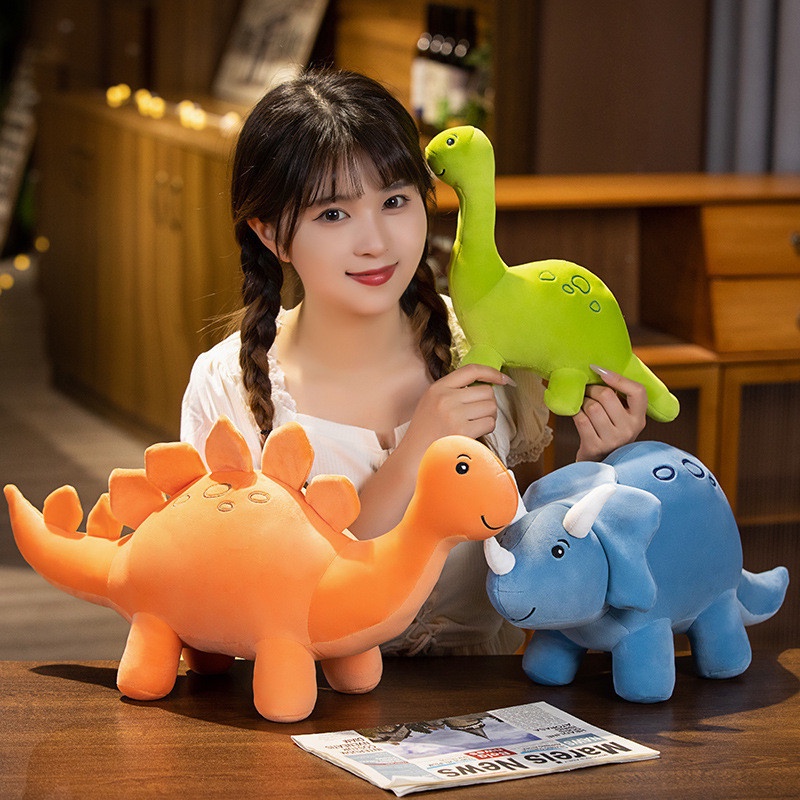 HYC Humey Thú Nhồi Bông Hình Khủng long Siêu Mềm Và Ôm Ngủ Cho Bé)