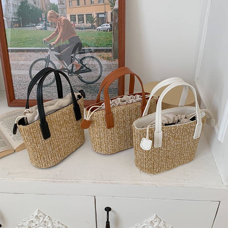 Túi Đeo Chéo Đan Cói Phong Cách Thời Trang Mùa Hè 65319