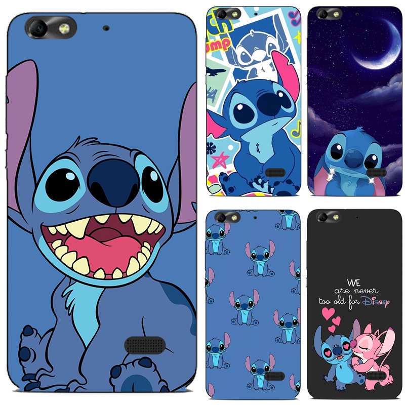 Vỏ điện thoại cho huawei honor 4c mới về vỏ lilo & stitch vỏ sơn tpu mềm