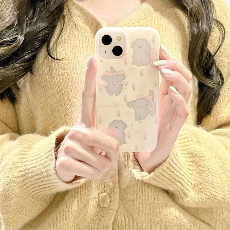 Suitable for OPPO phone case Reno9/Reno8/Reno7pro/reno6/7z/5 new cartoon all-inclusive anti-drop mobile phone case soft case R17 couple model A72/A53/A9 2020/4Z 5G/F11/A31/A78/A77/Findx5pro