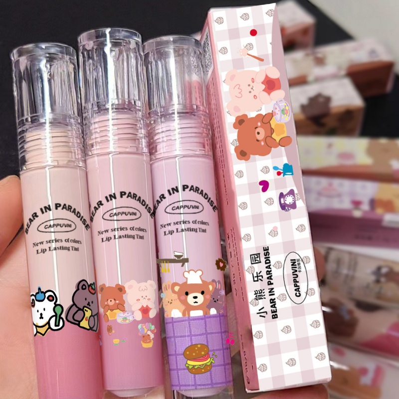 Son Môi Cappuvini Chống Thấm Nước Không Phai Màu Chất Lượng Cao