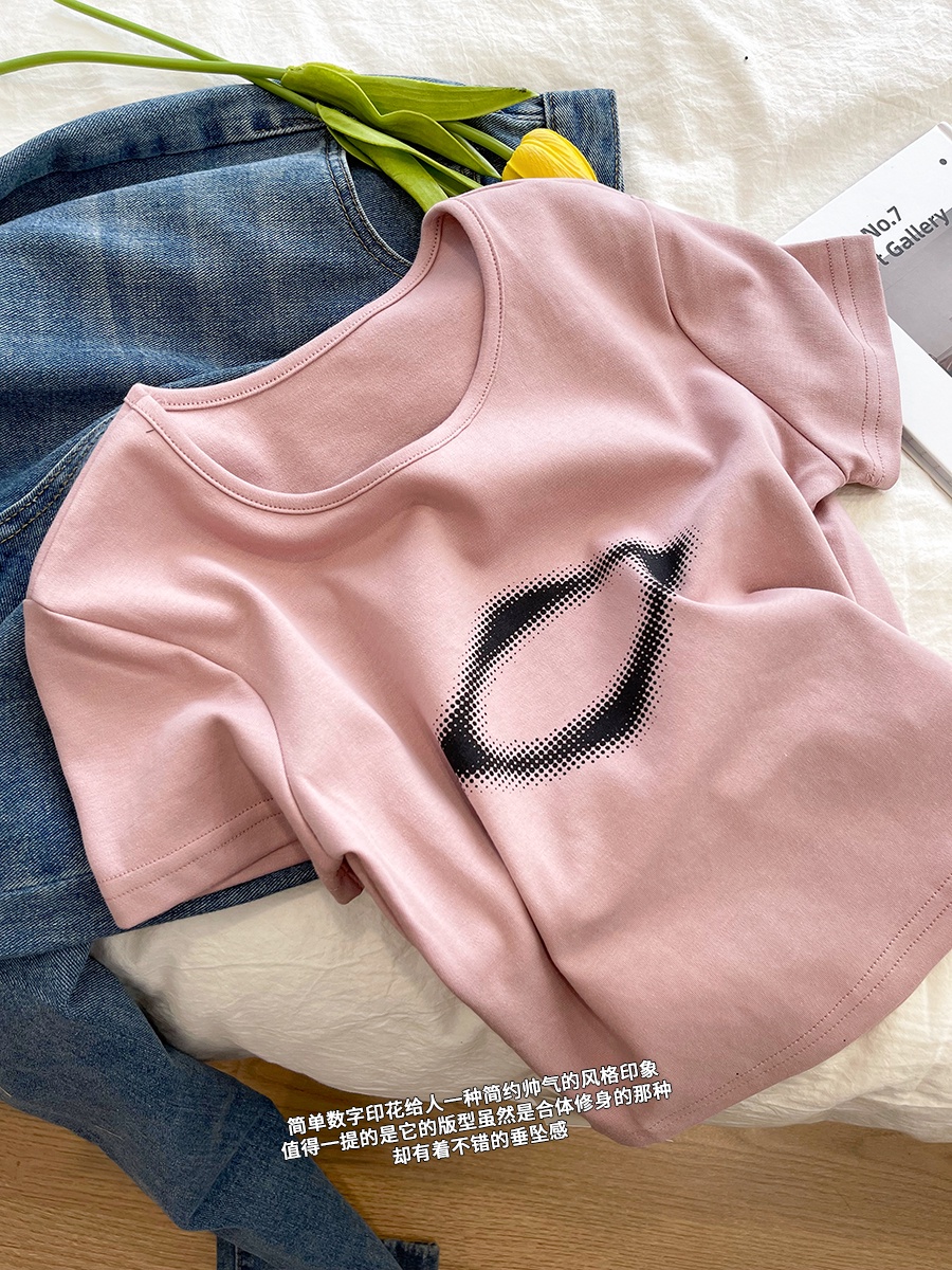 Áo Thun Cộc Tay Dáng Ôm Mùa Hè 65161