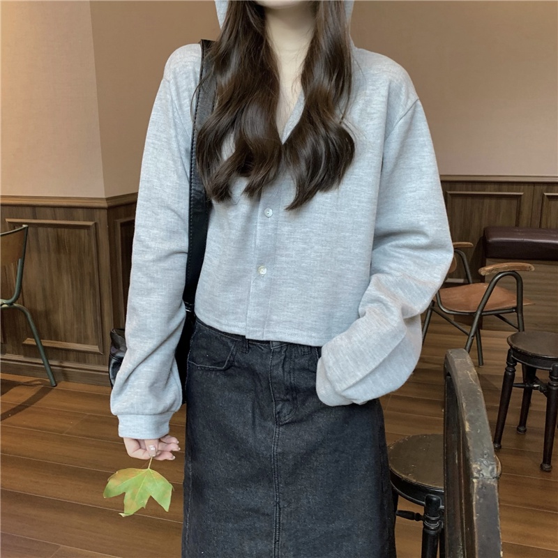 Áo cardigan Tay Dài Dáng Rộng 66963