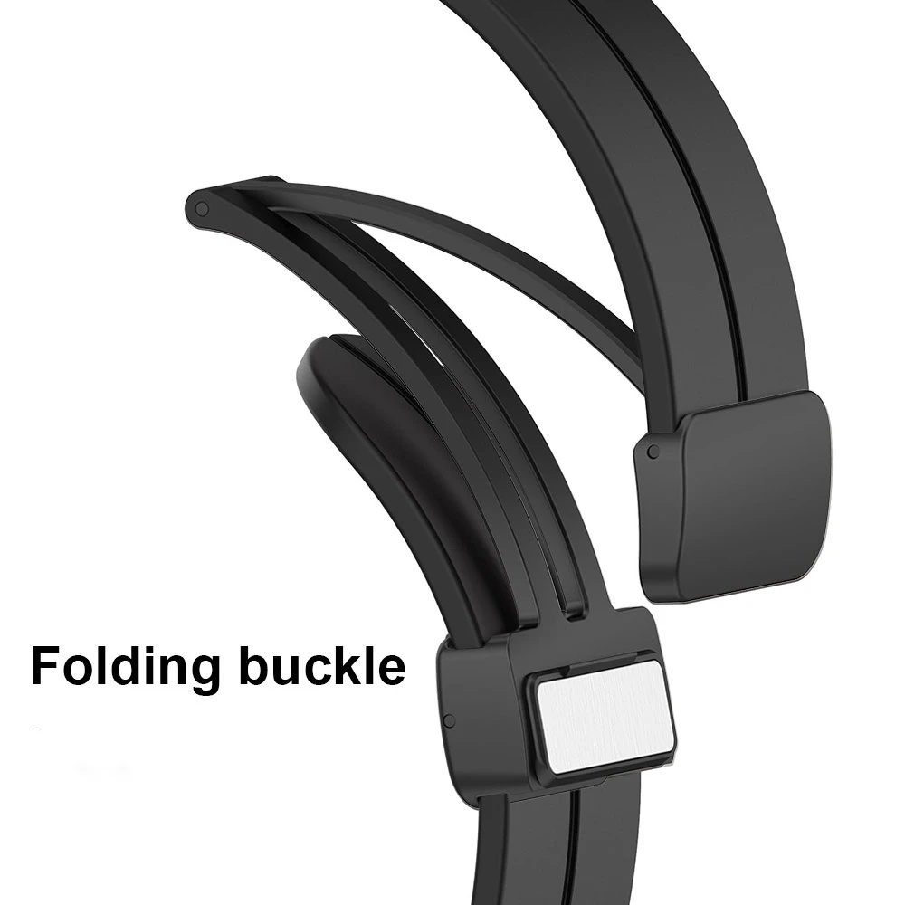 Ốp Dây Đeo Bằng silicone Có Khóa Nam Châm Cho Đồng Hồ Thông Minh redmi watch 3 / 2 lite