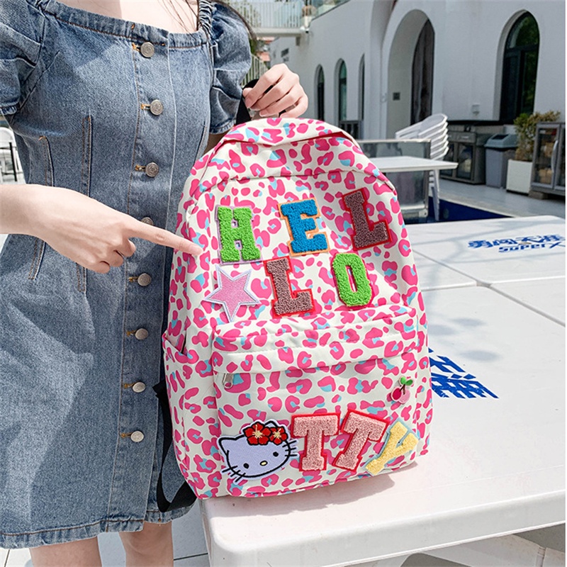 Ba Lô Đi Học 35L Sanrio Hello Kitty Dễ Thương Cho Bé