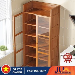 Kệ đựng đồ dùng nhà bếp nhiều tầng đa năng tiện dụng