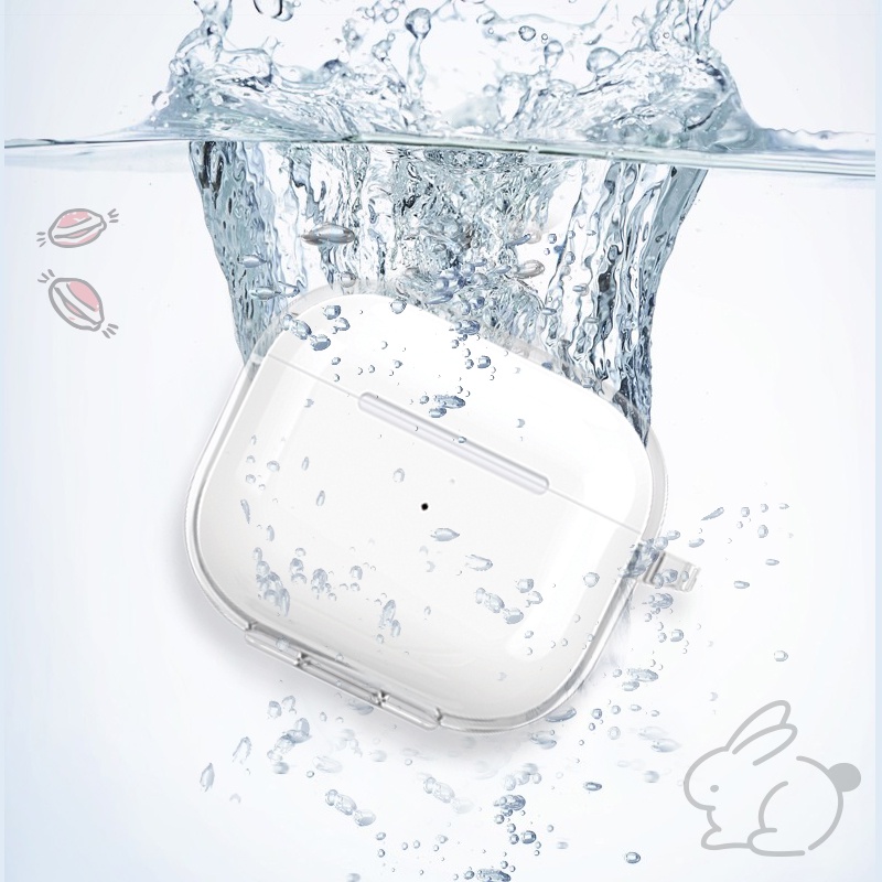 Vỏ Bảo Vệ Hộp Sạc Tai Nghe Bluetooth Không Dây Lenovo LP40 Bằng TPU Mềm Trong Suốt Họa Tiết Hoạt Hình Dễ Thương