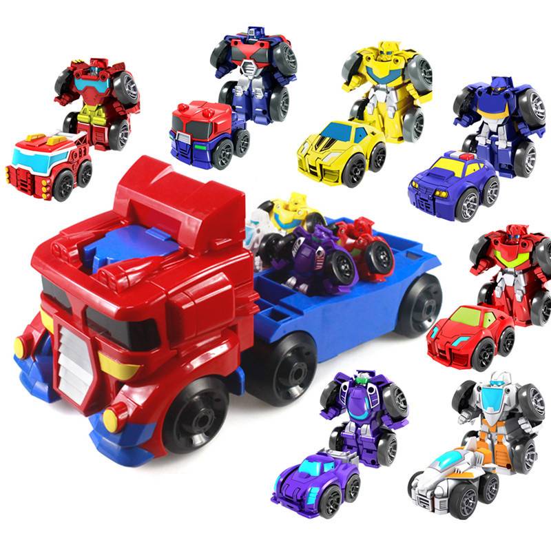 Mô Hình Xe Hơi Rô Bốt mini Bằng Kim Loại Không Chứa Điện Trở Tự Lắp Ráp Cho Bé Trai